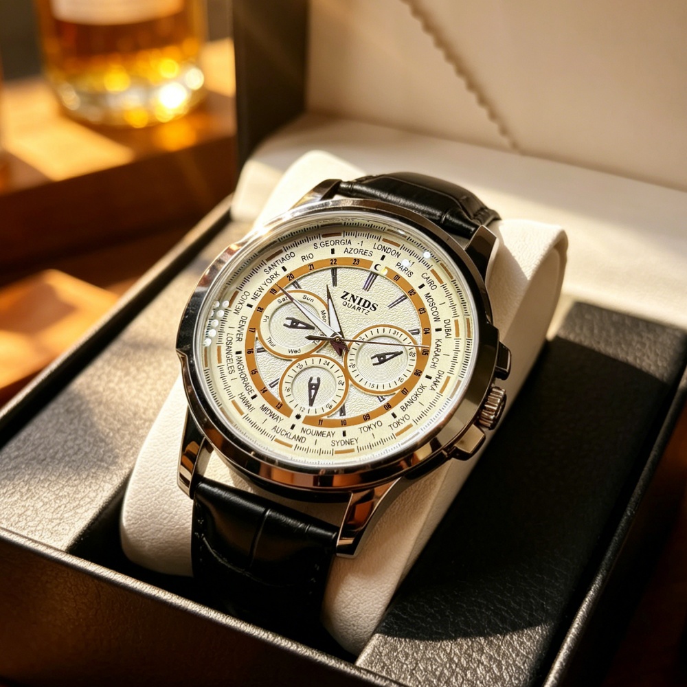 Luxury Watch Sale - Trendy Men's Casual Quartz Watch, Retro