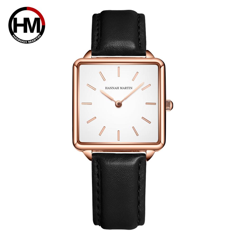Luxury Watch Index - Genuine Leather Strap Japan Quartz Movement