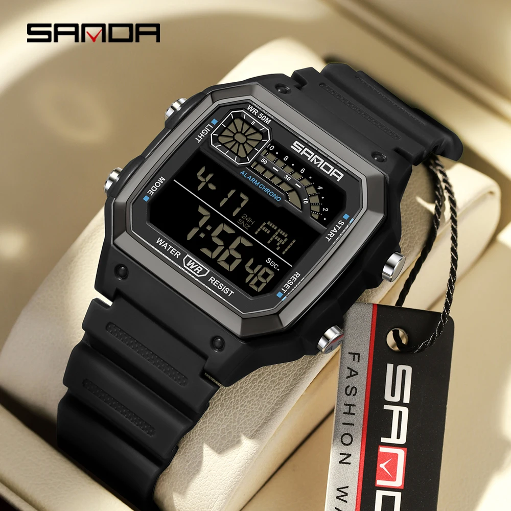 Minute Repeater Watch - SANDA 6196 Electronic Watch Multi functional