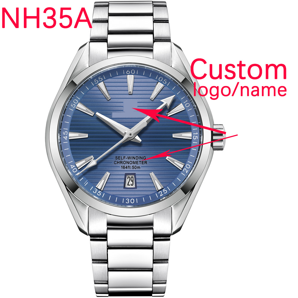 Luxury Watch Life - Luxury NH35 Movt Custom Logo 41mm