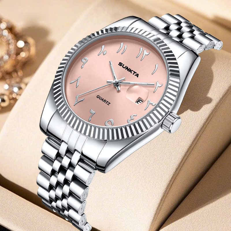 Luxury Watch Life - SUNKTA Elegant Classic Woman Watch Fashion