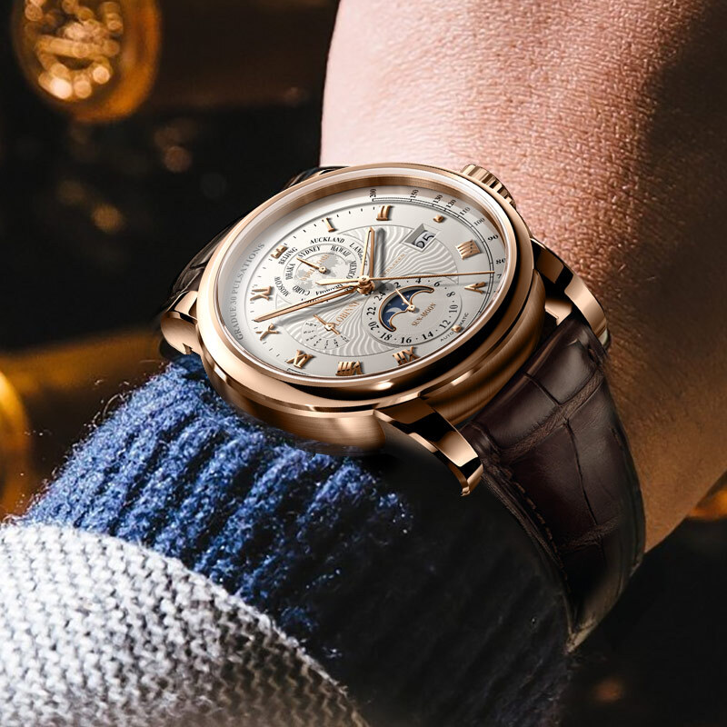 LOBINNI Men Automatic Watch 42 - огляд і ціна Luxury Watch In The World