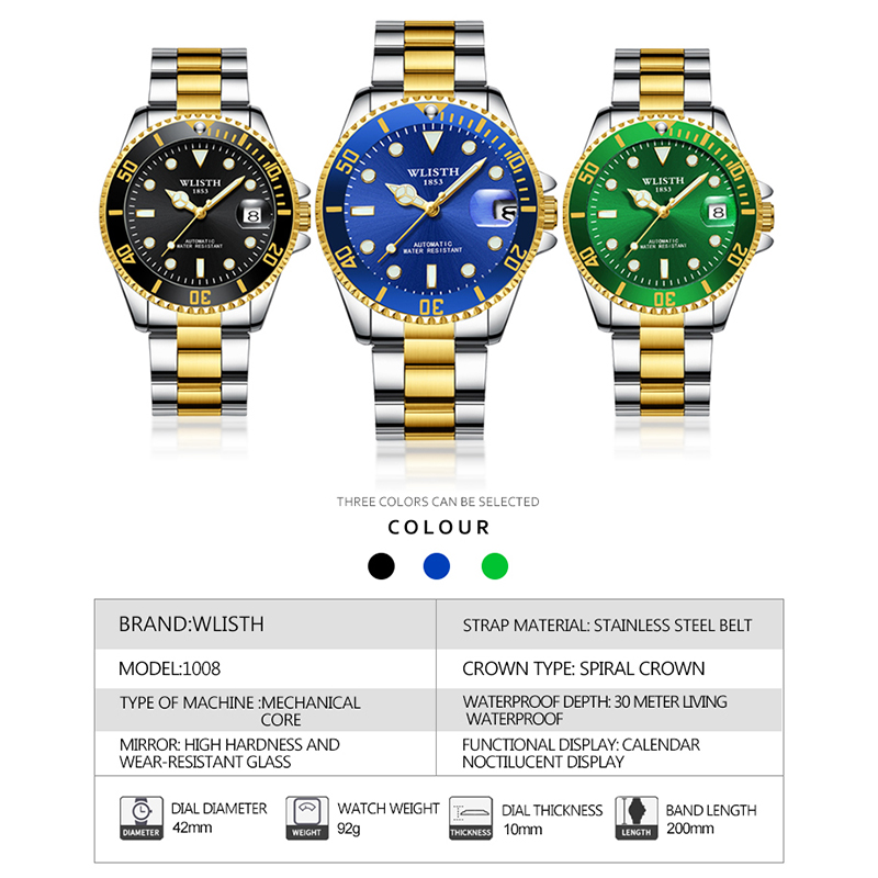 Original Hot Sale Automatic Me - огляд і ціна Luxury Watch Sale