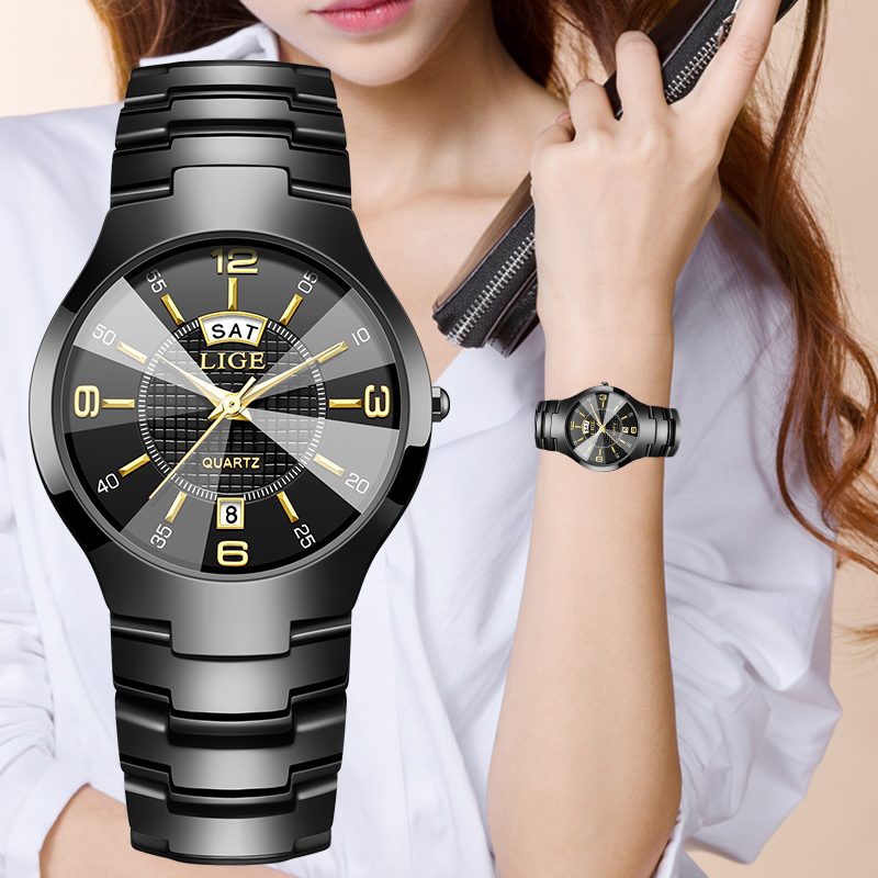 LIGE Fashion Elegant Women's W - огляд і ціна Luxury Watch Dial
