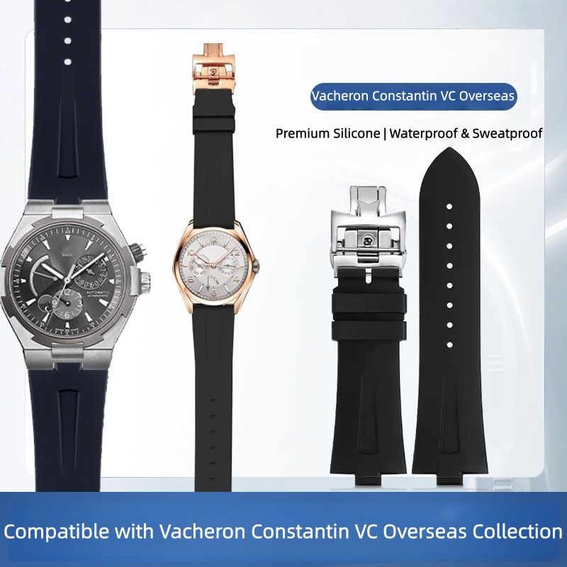 Silicone Rubber Watch Band For - огляд і ціна Luxury Watch Vacheron Constantin
