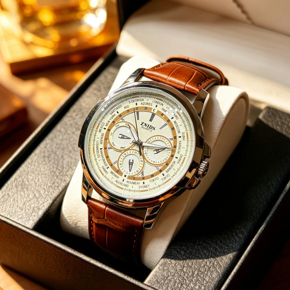 Trendy Men's Casual Quartz Wat - огляд і ціна Luxury Watch Sale