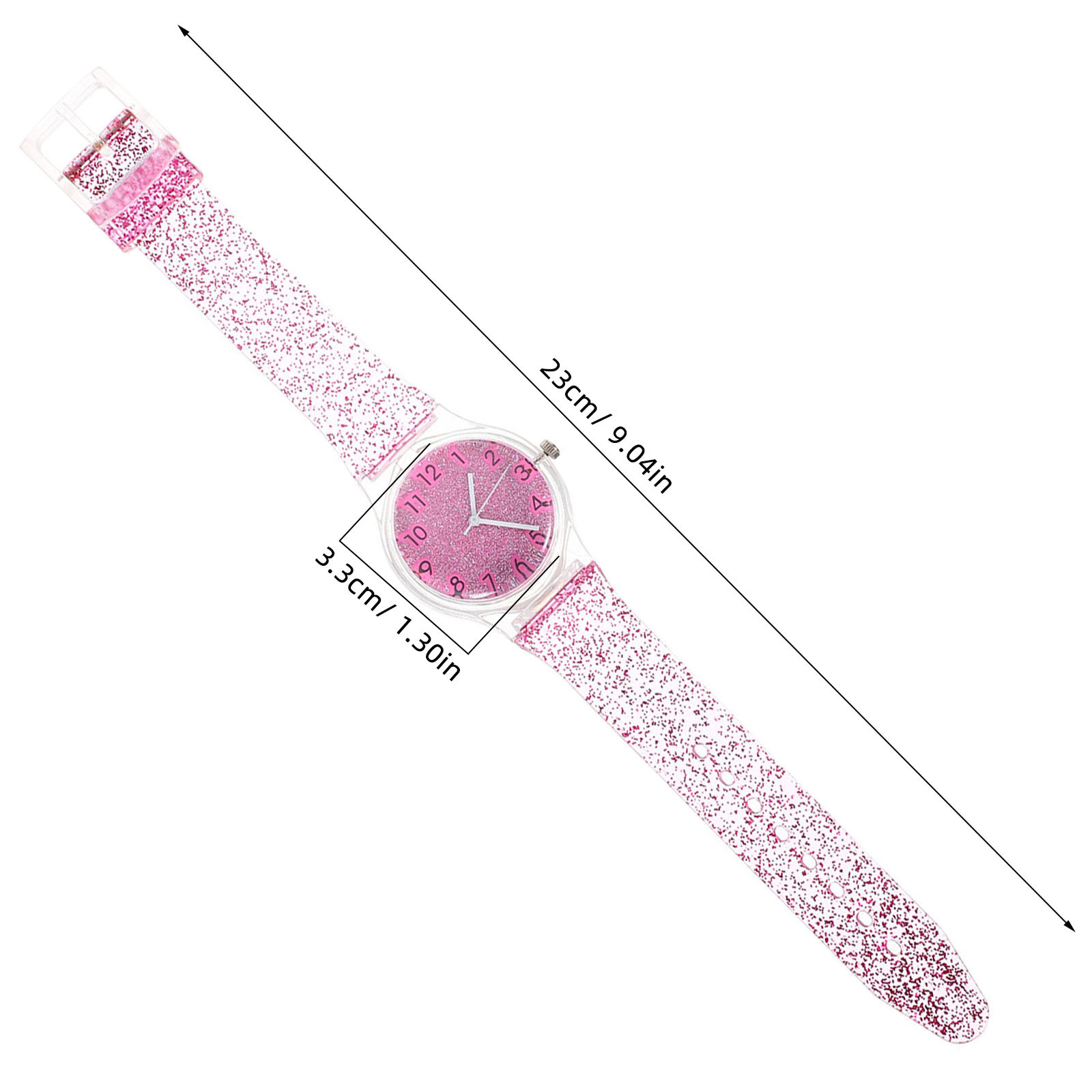 Kids Watch Colorful Shining De - огляд і ціна Luxury Watch White
