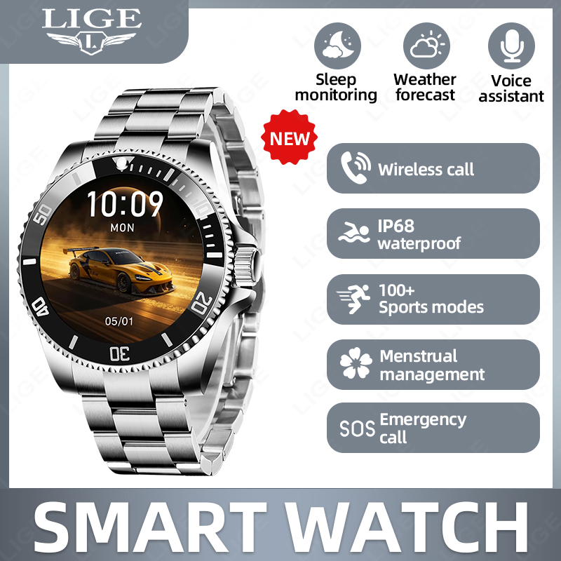 LIGE Business Smart Watch Men  - огляд і ціна Luxury Watch In The World