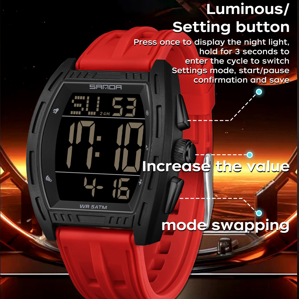 SANDA Fashion Brand Digital To - огляд і ціна Luxury Watch Index