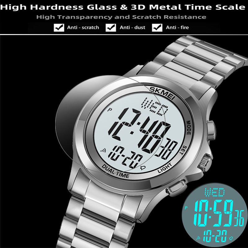 Skmei Mens Led Chronograph Bra - огляд і ціна Minute Repeater Watch