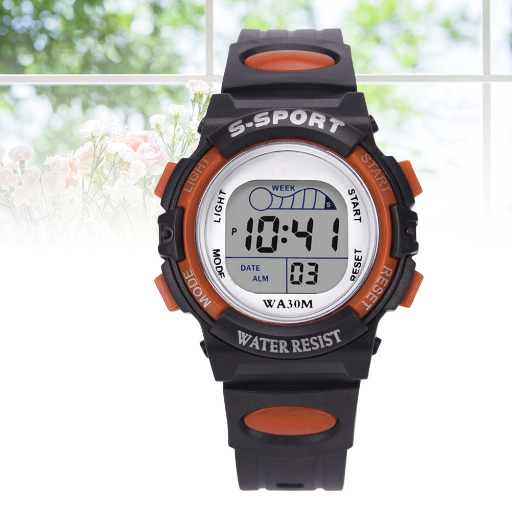 Students Electronic Watch for  - огляд і ціна Luxury Watch White