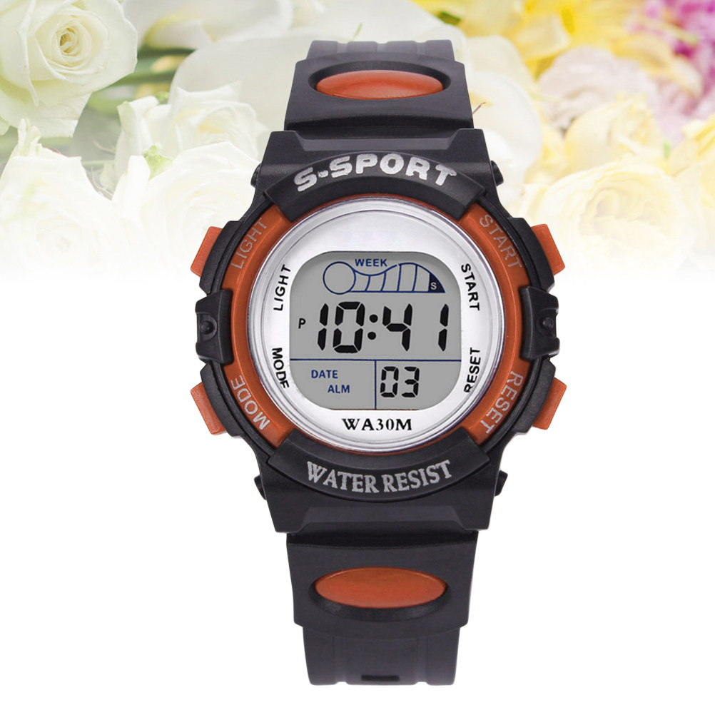 Students Electronic Watch for  - огляд і ціна Luxury Watch White