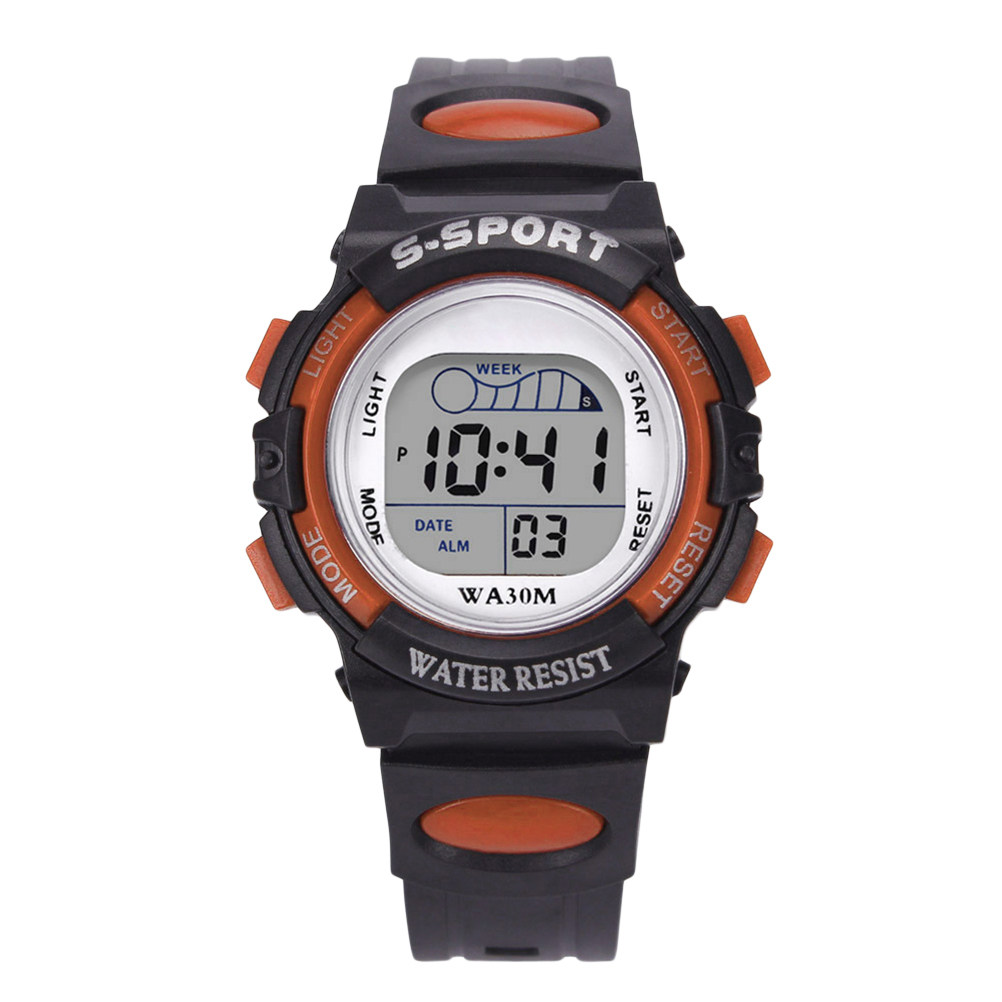 Students Electronic Watch for  - огляд і ціна Luxury Watch White