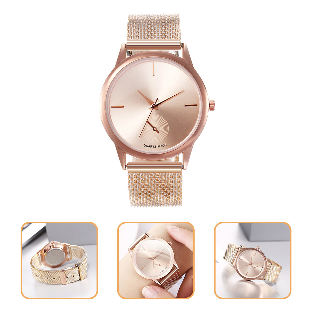 Elegant Alloy Ladies Quartz Wa - огляд і ціна Luxury Watch White
