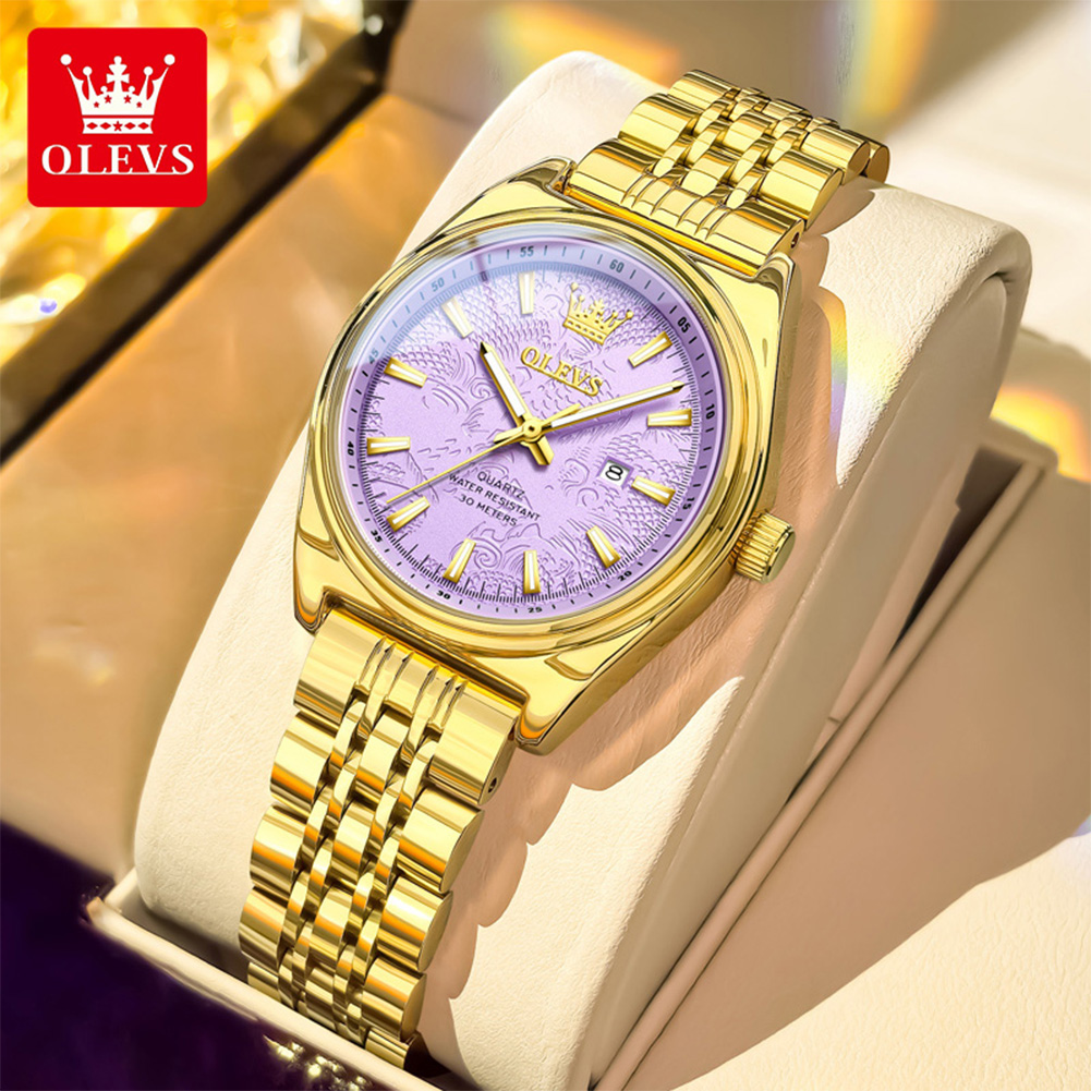 OLEVS Brand Luxury Gold Watch  - огляд і ціна Luxury Watch Index