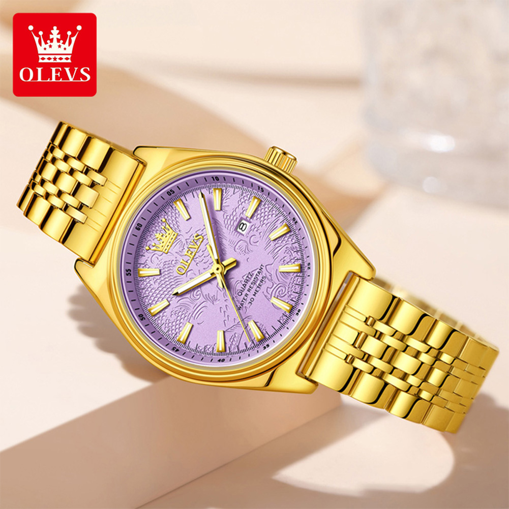 OLEVS Brand Luxury Gold Watch  - огляд і ціна Luxury Watch Index