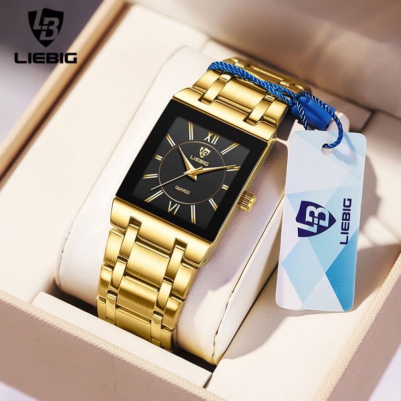LiEBIG Luxury Golden Quartz Wr - огляд і ціна Luxury Watch Life