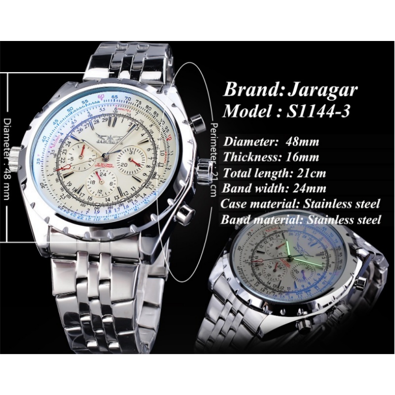 JARAGAR 212 Elegant Automatic  - огляд і ціна Minute Repeater Watch