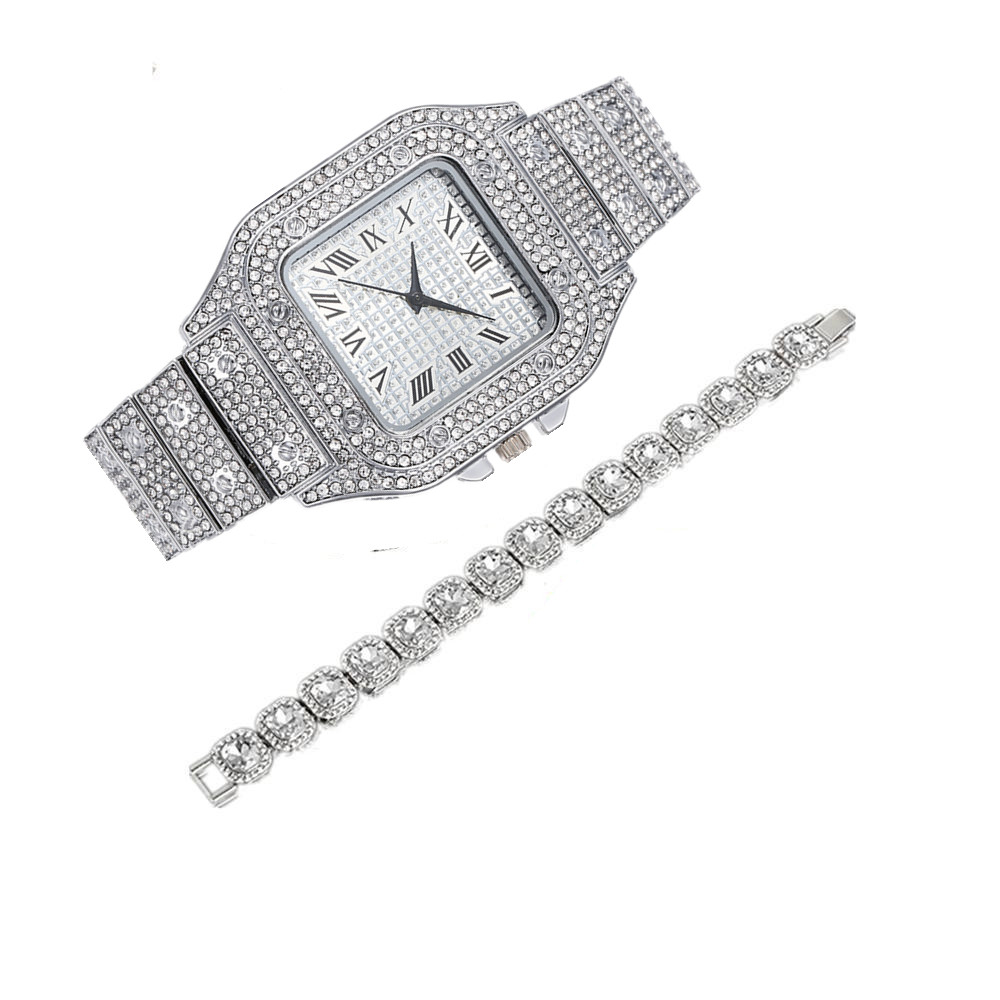New Gold Color Watch &  Bracel - огляд і ціна Luxury Watch Miami