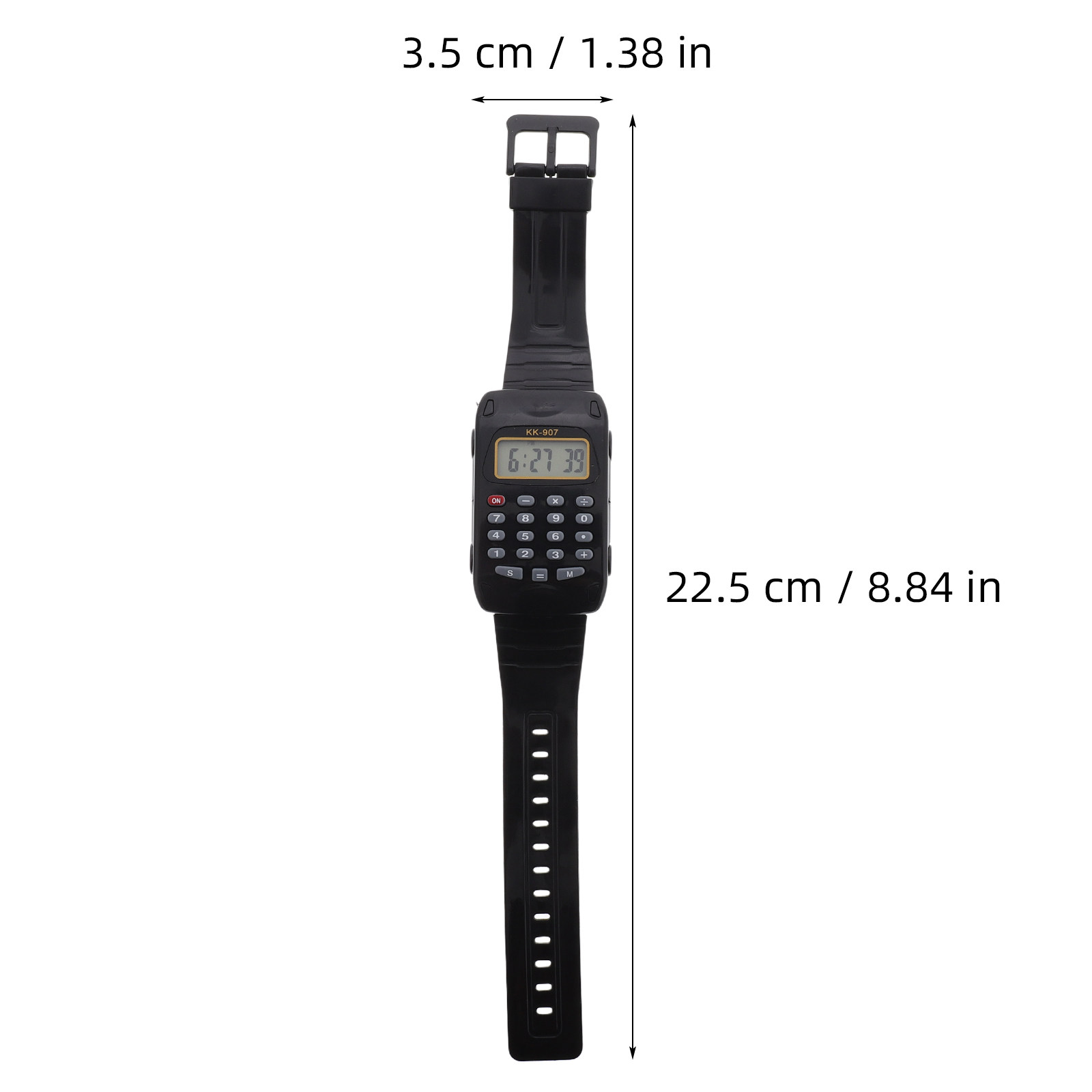 2Pcs Educational Calculator Wa - огляд і ціна Luxury Watch White