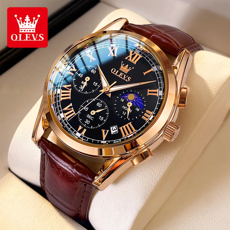 OLEVS 2871 Multifunctional Men - огляд і ціна Luxury Watch Audemars Piguet