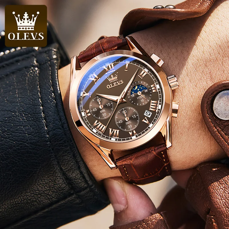 OLEVS 2871 Multifunctional Men - огляд і ціна Luxury Watch Audemars Piguet