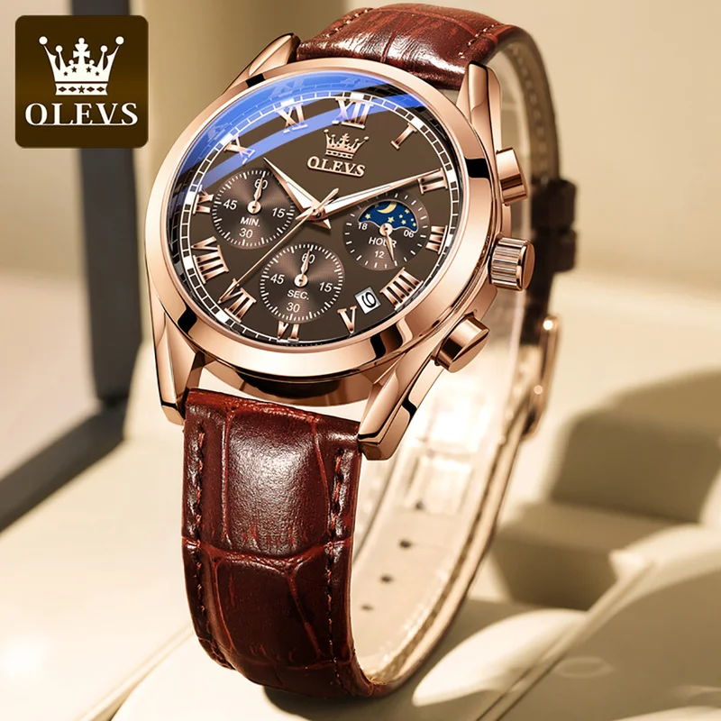 OLEVS 2871 Multifunctional Men - огляд і ціна Luxury Watch Audemars Piguet