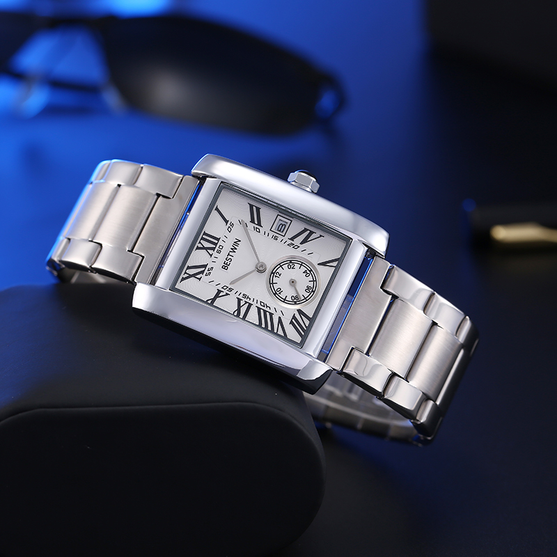 Luxury Men's Watch Men's Gold  - огляд і ціна Luxury Watch White