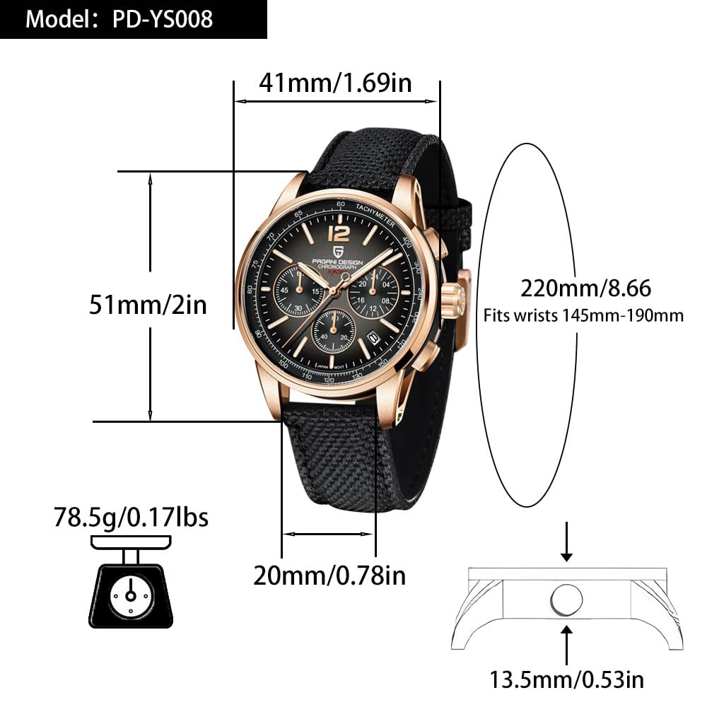 PAGANI DESIGN New Mens Watch 4 - огляд і ціна Luxury Watch Life