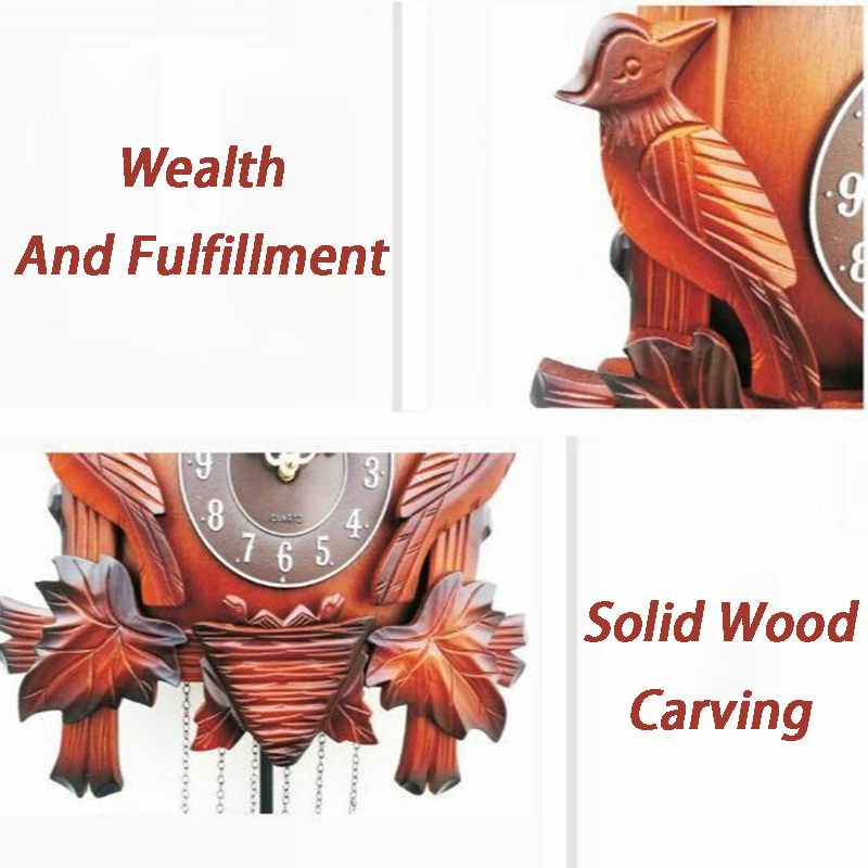 Cuckoo Wall Clock Solid Wood C - огляд і ціна Luxury Watch Europe