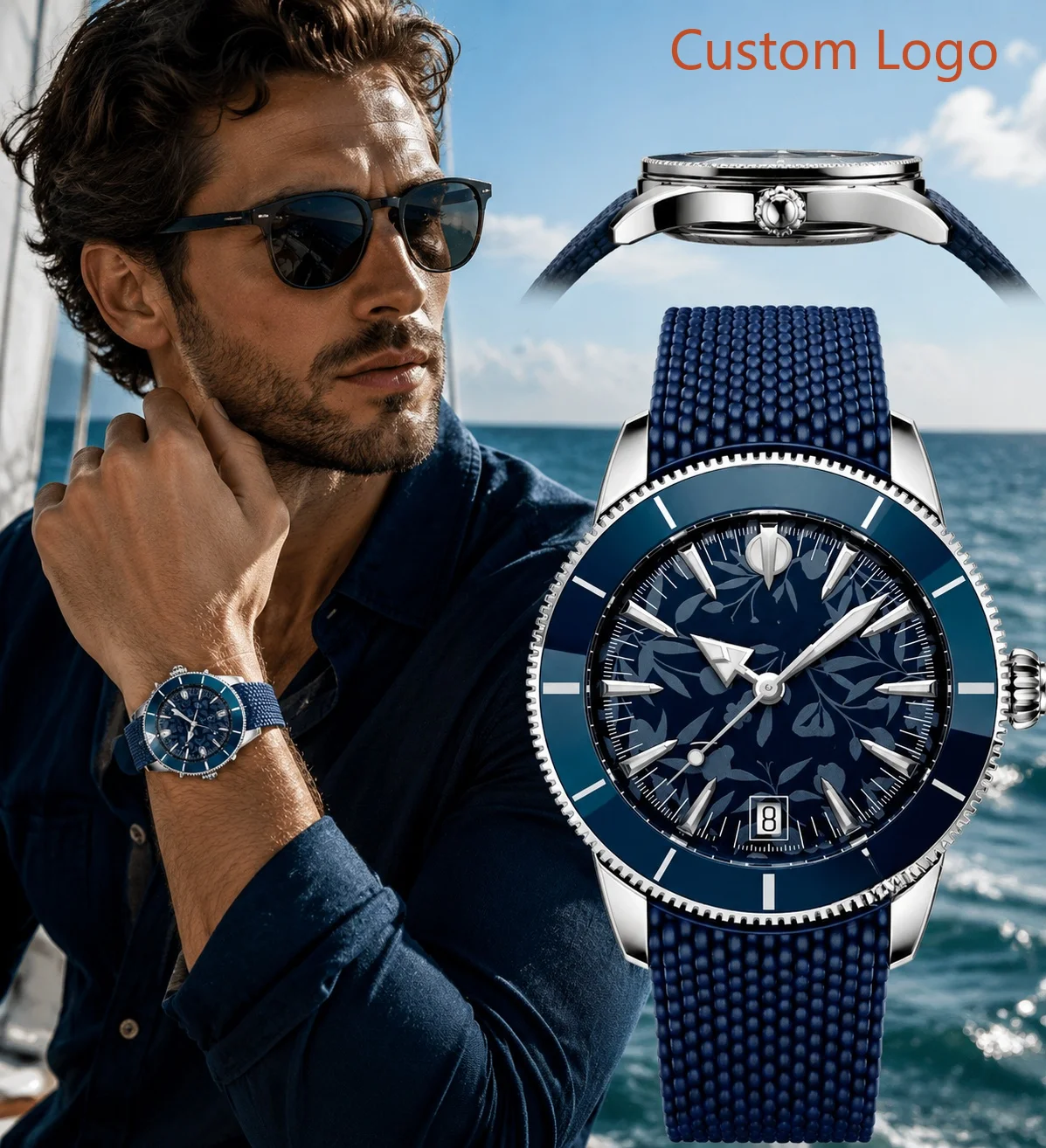 Men 46mm Diving Automatic Watc - огляд і ціна Luxury Watch Dial