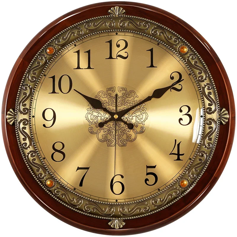 Luxury Wood Wall Clock Metal R - огляд і ціна Luxury Watch Europe