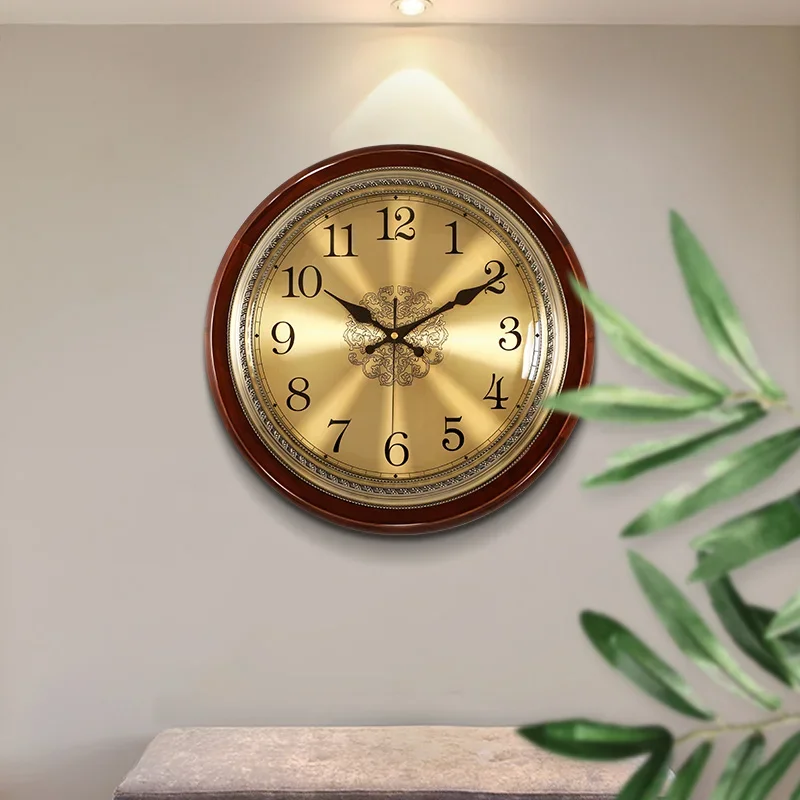 Luxury Wood Wall Clock Metal R - огляд і ціна Luxury Watch Europe