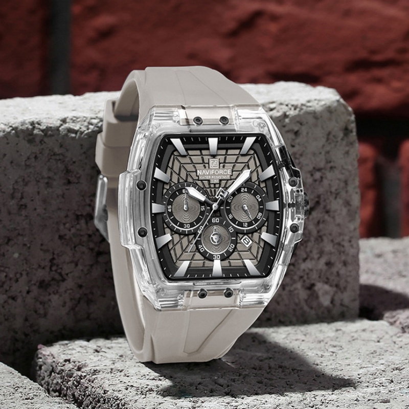 NF6113 NAVIFORCE Men's Multifu - огляд і ціна Minute Repeater Watch
