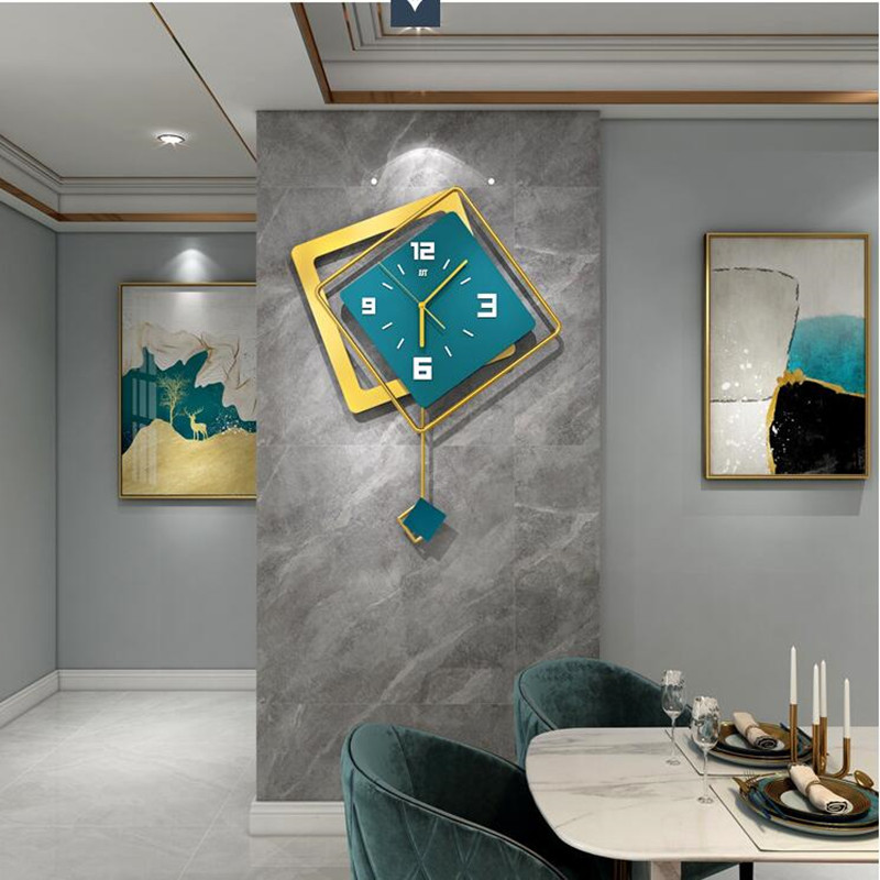 3D Nordic square Swing Wall Cl - огляд і ціна Luxury Watch Europe