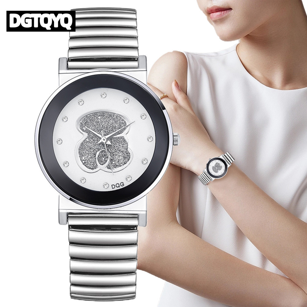 Luxury Ladies Black White Bear - огляд і ціна Luxury Watch White