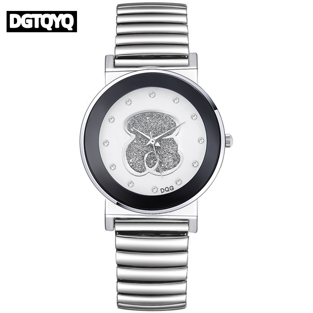 Luxury Ladies Black White Bear - огляд і ціна Luxury Watch White
