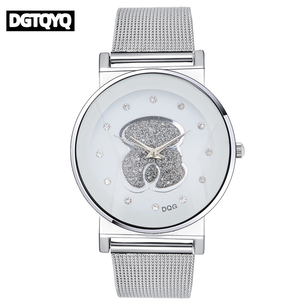 Luxury Ladies Black White Bear - огляд і ціна Luxury Watch White