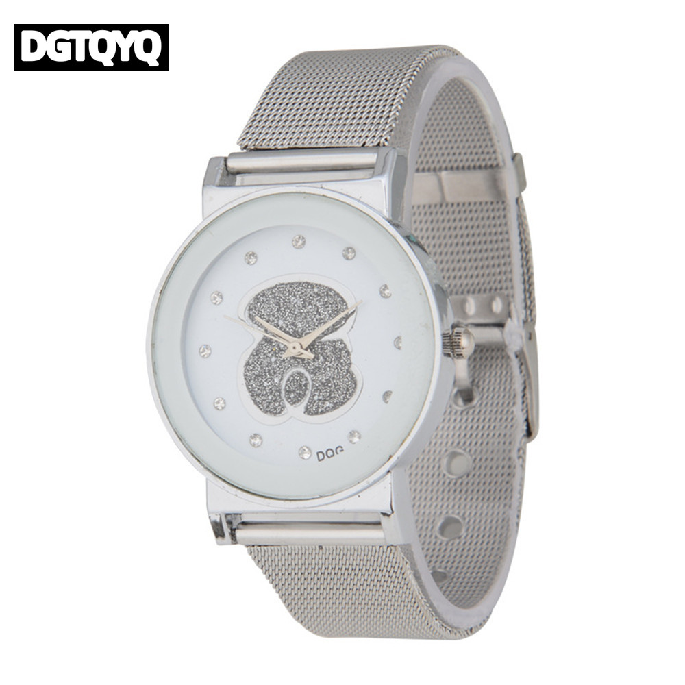 Luxury Ladies Black White Bear - огляд і ціна Luxury Watch White