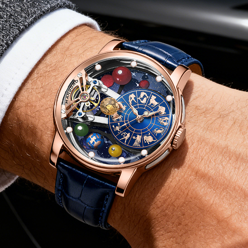 Starry Sky Watch Men's Skeleto - огляд і ціна Minute Repeater Watch
