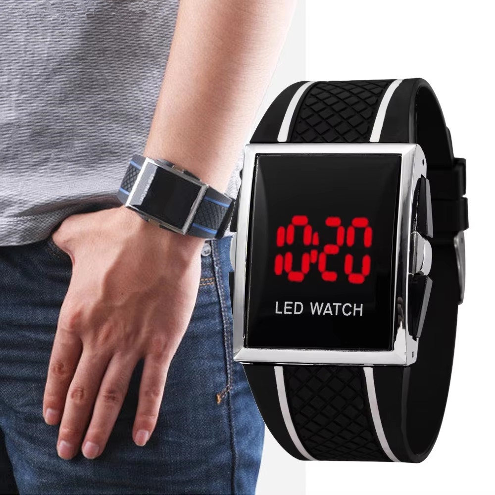 Men Sport Digital Watches Blac - огляд і ціна Luxury Watch White