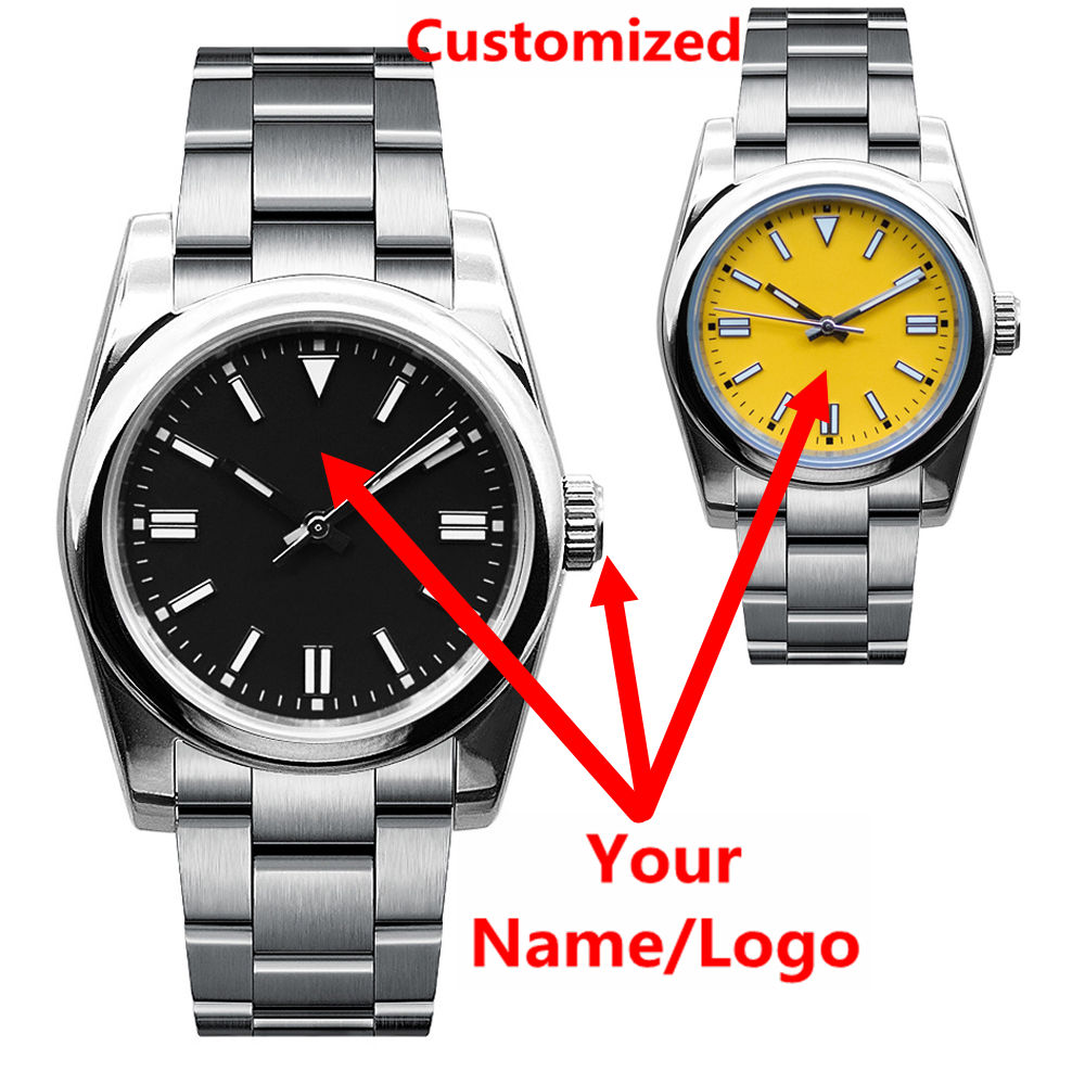 Custom Logo Mens Watch Sapphir - огляд і ціна Luxury Watch Life