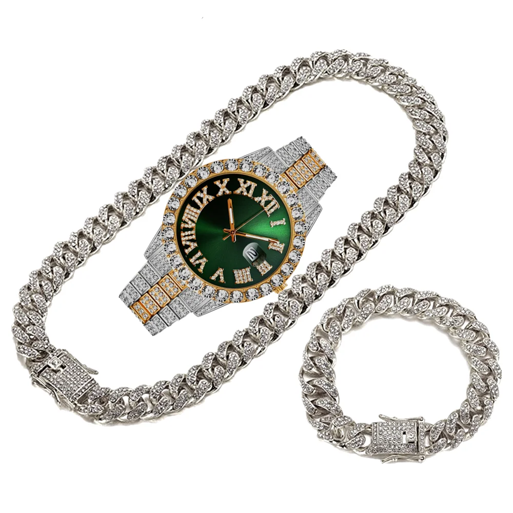 Quartz Luxury Gold Sliver Watc - огляд і ціна Luxury Watch Miami