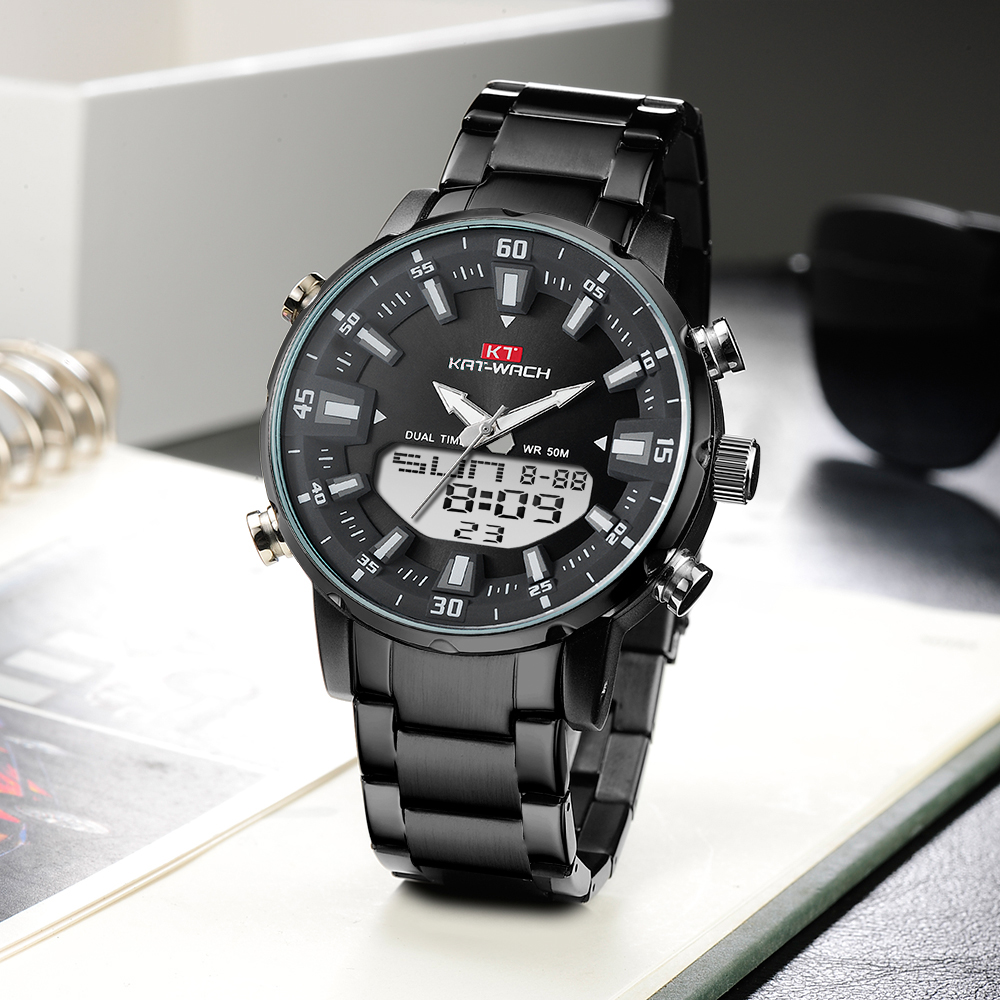 KAT-WACH Luxury Men's Quartz D - огляд і ціна Minute Repeater Watch