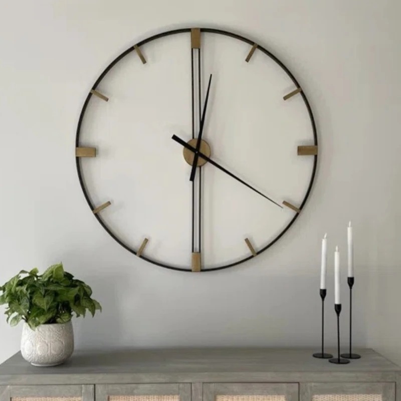 Large Luxury Silent Wall Clock - огляд і ціна Luxury Watch Europe