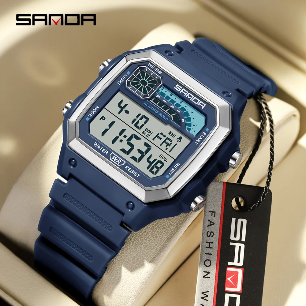 SANDA 6196 Electronic Watch Mu - огляд і ціна Minute Repeater Watch