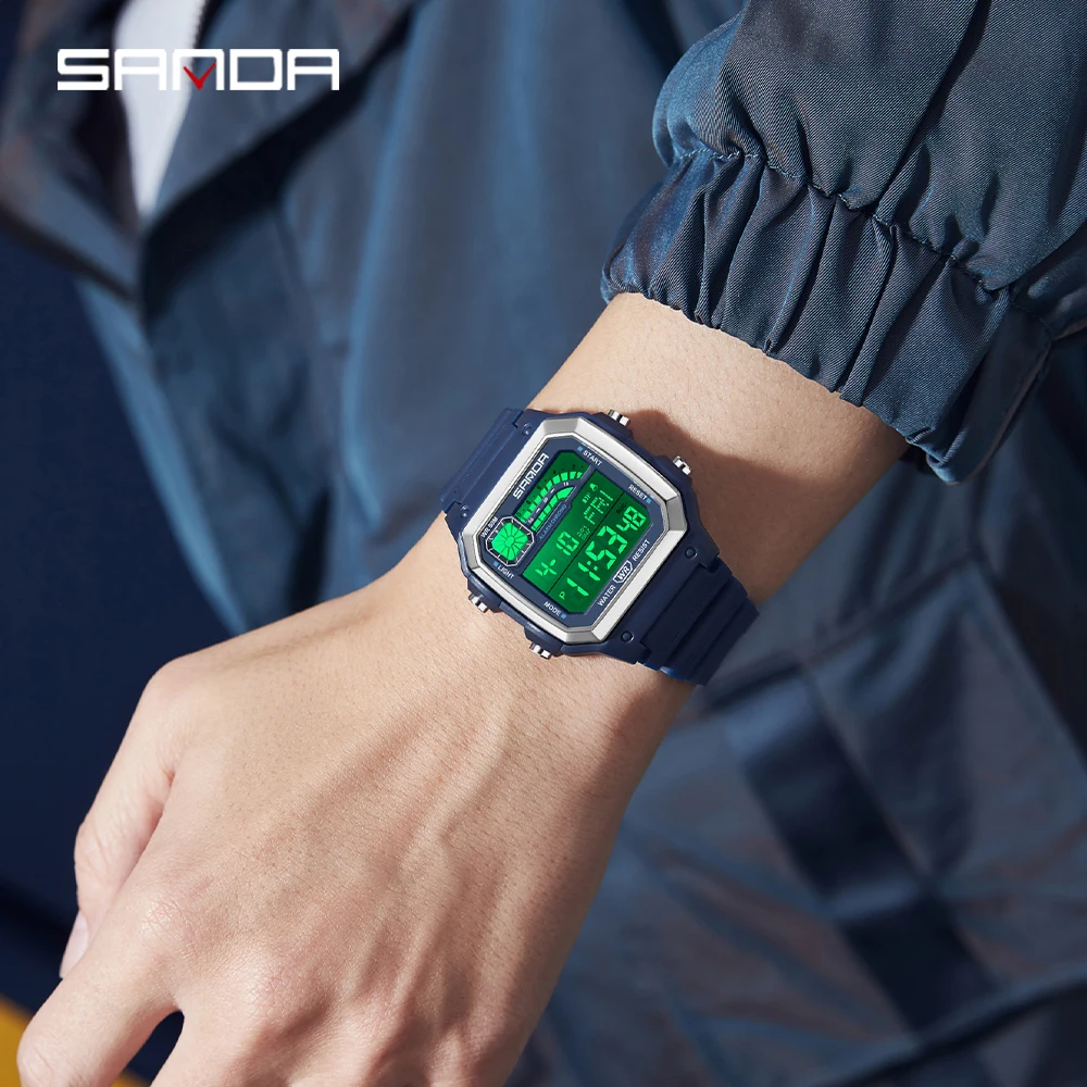 SANDA 6196 Electronic Watch Mu - огляд і ціна Minute Repeater Watch