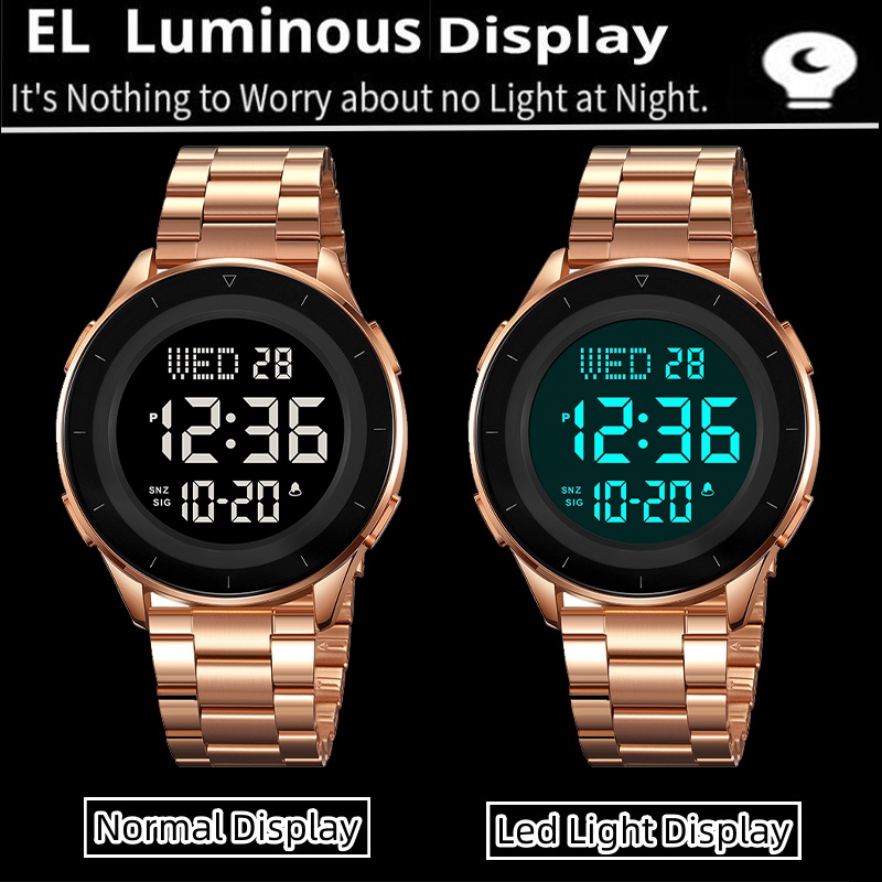Skmei Dual Time Zone LED Digit - огляд і ціна Minute Repeater Watch