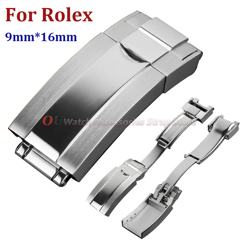 9mmx16mm Stainless Steel Deplo - огляд і ціна Luxury Watch News