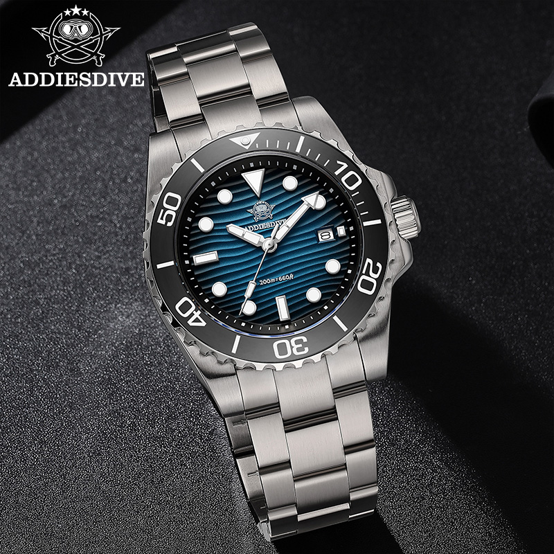 ADDIESDIVE Men's 2115 Quartz W - огляд і ціна Luxury Watch Dial